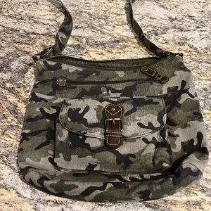 Camo Crossbody Bag